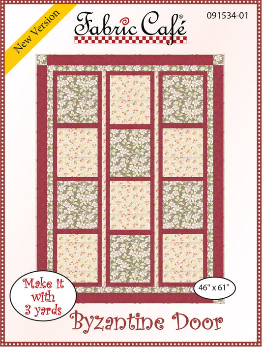 Byzantine Door Quilt featuring Flower Box by Renee Nanneman - 3 Yard Quilt Kit