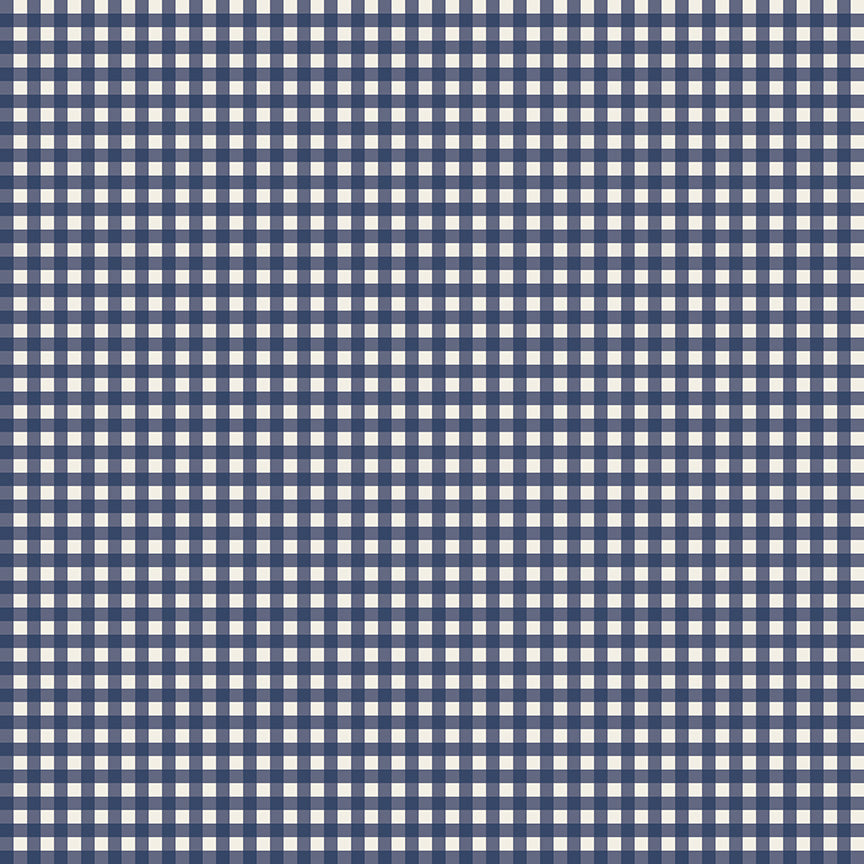 Copacetic by Julia Frazier - Blueberry Gingham