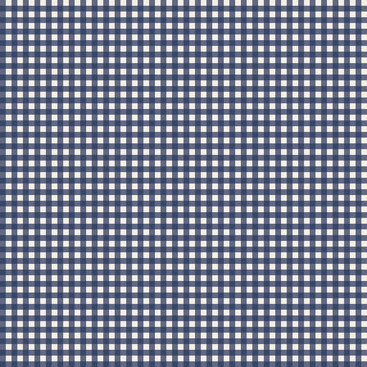 Copacetic by Julia Frazier - Blueberry Gingham