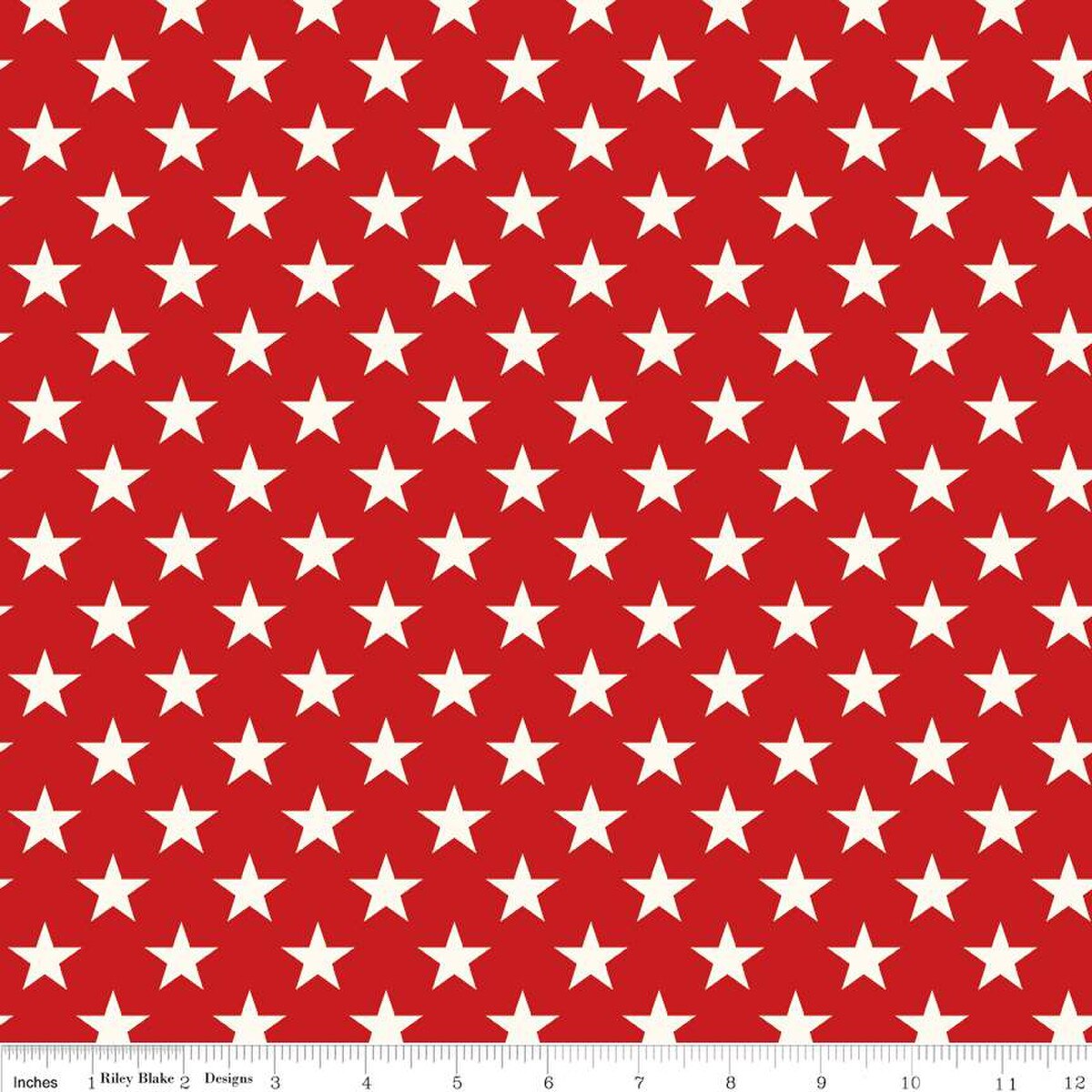 Freedom Garden by My Minds Eye - Freedom Garden Stars Red C15622-RED