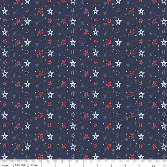 Stars and Stripes Forever by Lori Whitlock C15712-NAVY
