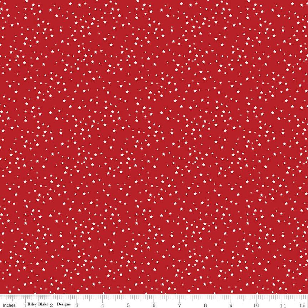 Stars and Stripes Forever by Lori Whitlock - Stars Red C15714-RED