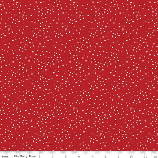 Stars and Stripes Forever by Lori Whitlock - Stars Red C15714-RED