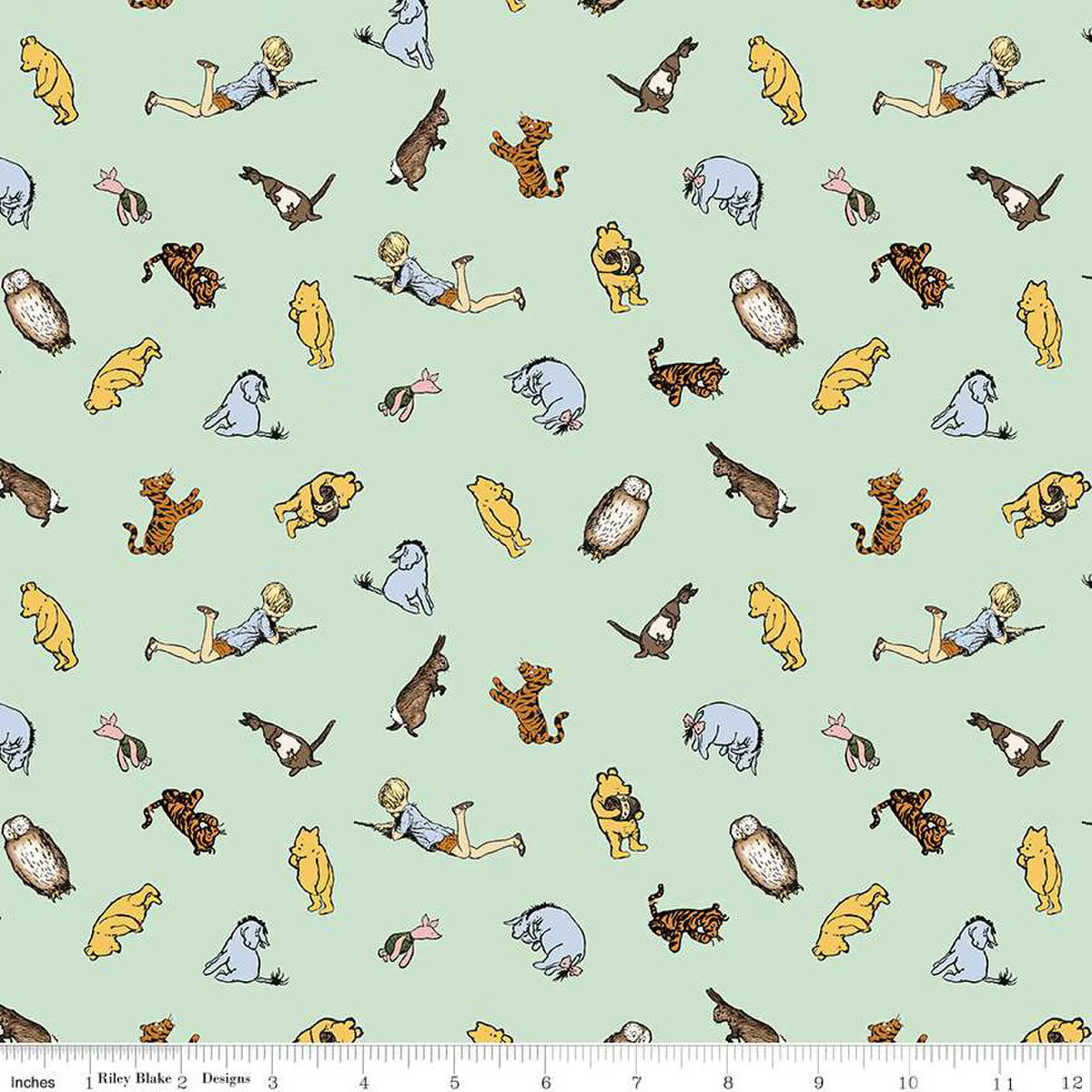 Winnie the Pooh by Echo Park - 18 Piece Fat Quarter Bundle