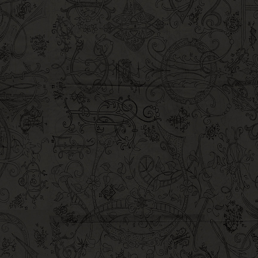 Scary Scraps by J. Wecker-Frisch : Stitches Black C17611-BLACK