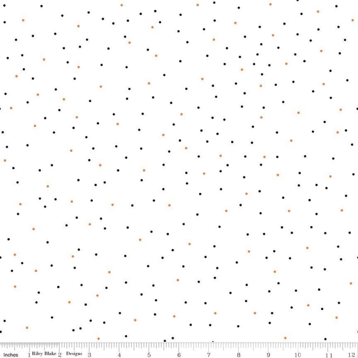 Seasonal Basics by Lori Holt : Pin Dot C705-HALLOWEEN