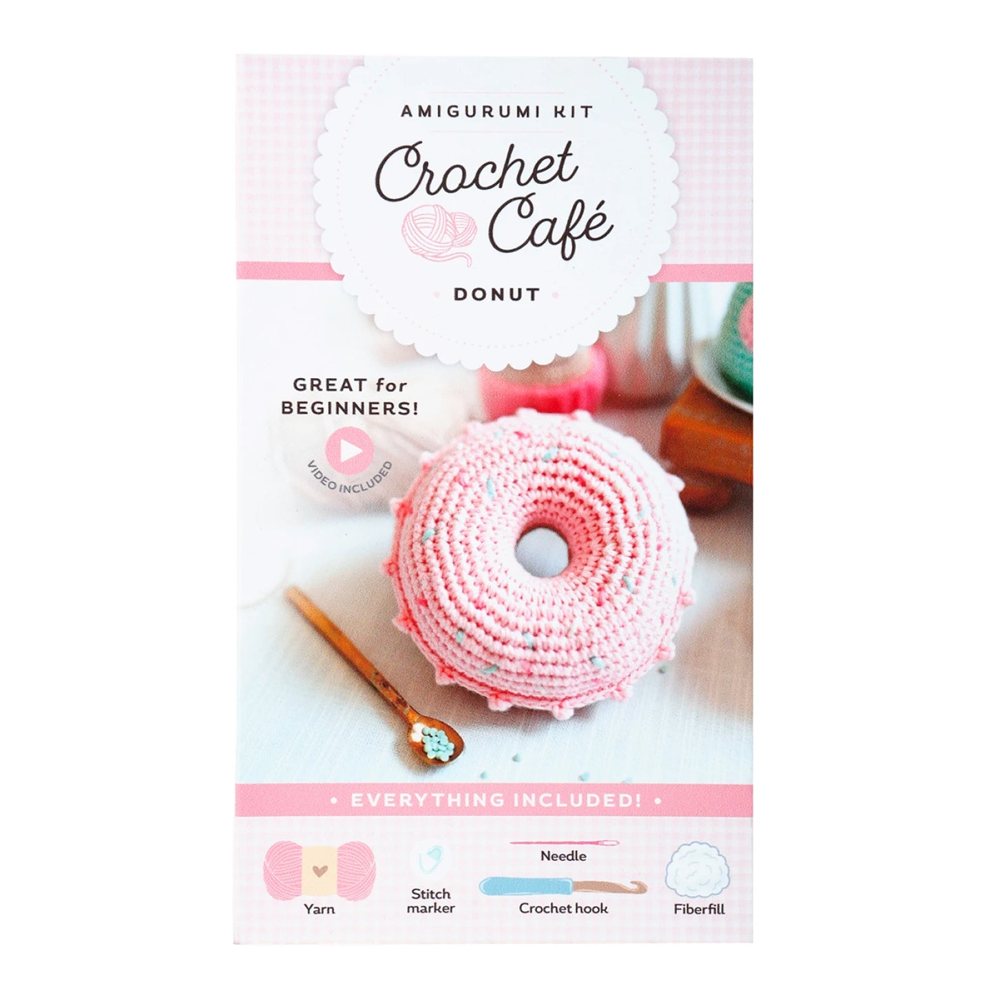 Crochet Café Amigurumi Kit Donut - Special Order