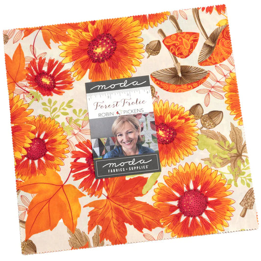 Forest Frolic by Robin Pickens for Moda - Layer Cake 10” x 10” squares