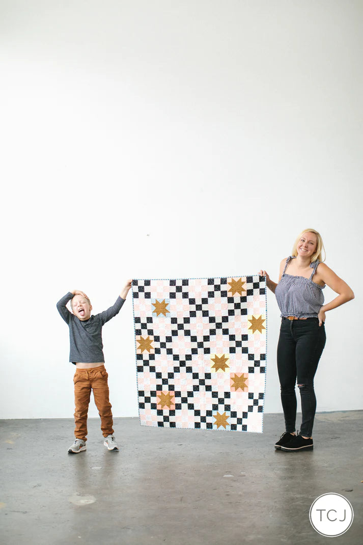 Campfire Glow Quilt Pattern by Then Came June