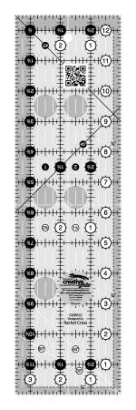 Creative Grids Quilt Ruler 3-1/2in x 12-1/2in - Special Order