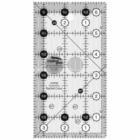 Quilt Ruler 3-1/2in x 6-1/2in - Special Order