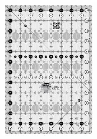 Creative Grids Quilt Ruler 8-1/2in x 12-1/2in - Special Order