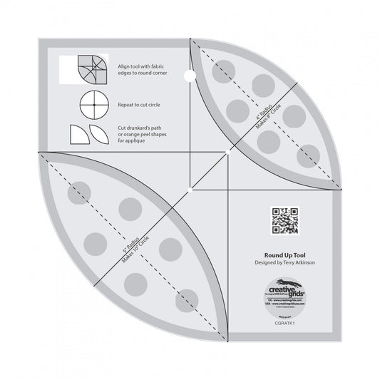 Round Up Tool and Quilting Ruler # CGRATK1 (Special Order)