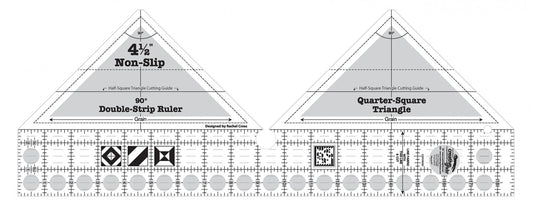 90 Degree Double-Strip Quilt Ruler # CGRDBS90 - Special Order