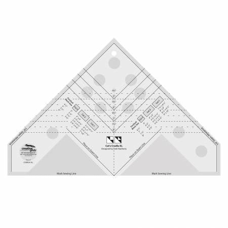 Creative Grids Cats Cradle Ruler XL - Special Order