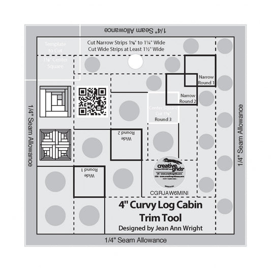 Curvy Log Cabin Trim Tool # CGRJAW6MINI 4in (Special Order)