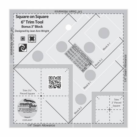 Square on Square Trim Tool - 3in or 6in Finished # CGRJAW7 (Special Order)