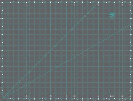 Creative Grids Self-Healing Double Sided Rotary Cutting Mat 18in x 24in - Special Order