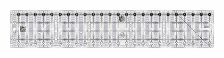 Creative Grids Quick Trim And Circle Quilt Ruler Two 4-1/2in x 24-1/2in (Special Order)