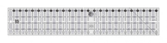 Quick Trim And Circle Quilt Ruler Two 4-1/2in x 24-1/2in # CGRMT5 (Special Order)