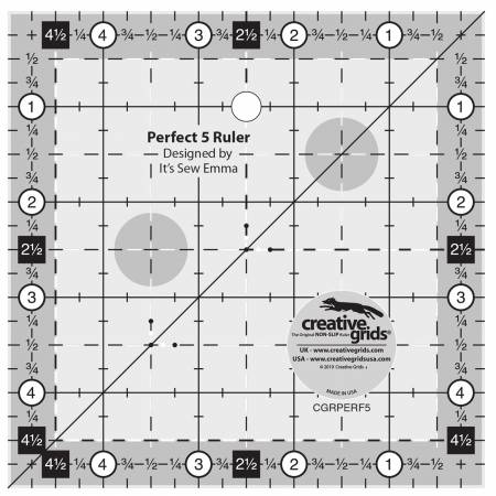 Creative Grids Perfect 5 Ruler - Special Order