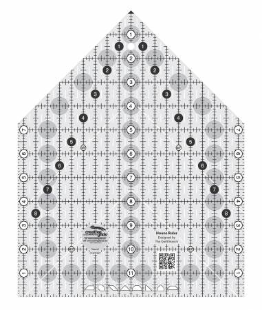 Creative Grids House Quilt Ruler - Special Order