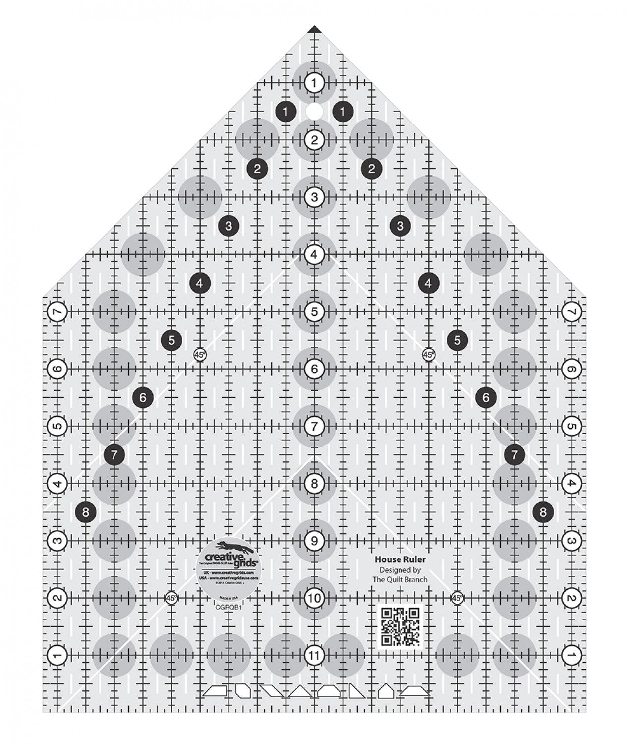 House Quilt Ruler # CGRQB1 - Special Order