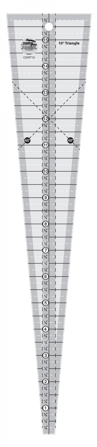 10 Degree Wedge Ruler - Special Order