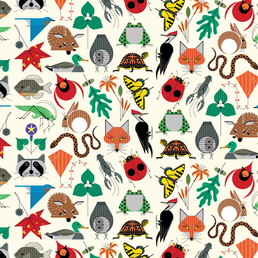 Iconic by Charley Harper - Small Space For All Species CH-410 (Estimated Ship Date July 2024)