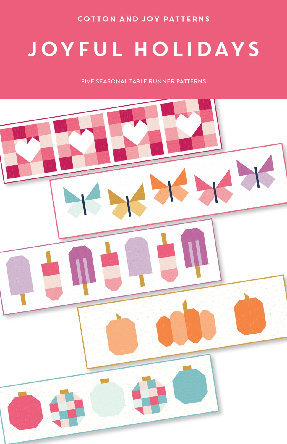 Garden Gems par Cotton and Joy : Modèle de courtepointe