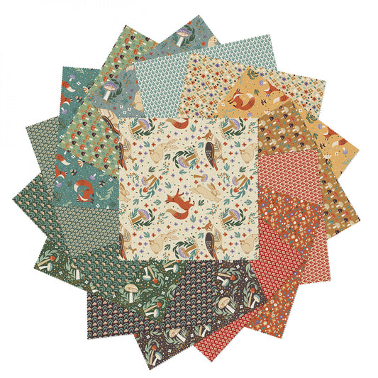 Cottage Core by Jessica Flick 42 piece 10" Squares - Special Order (Expected Arrival January 2025)