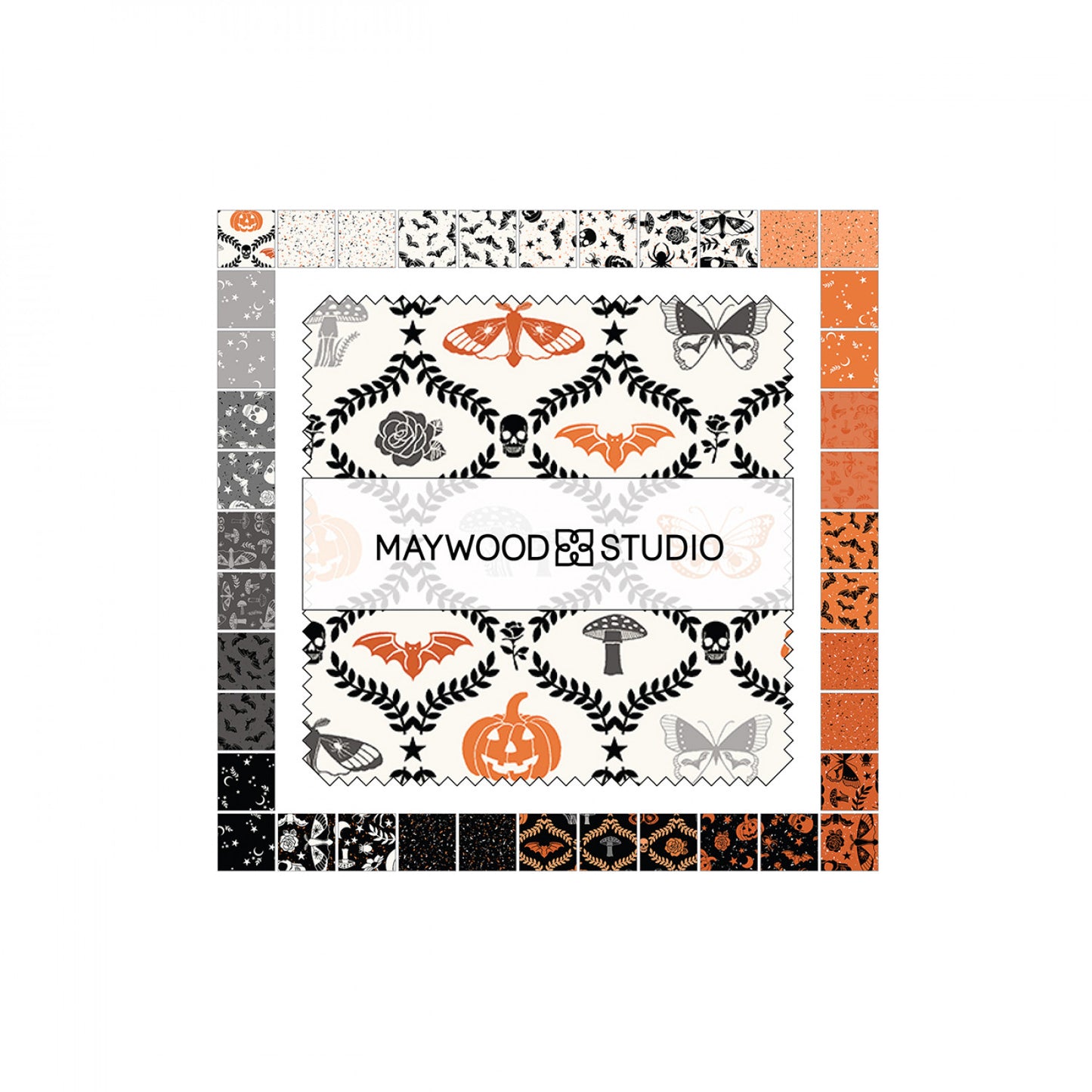 Goth Gardens by Maywood Studio Collection - 5” Charm Pack (Expected June 2025)