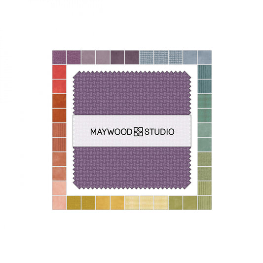 Woolies Flannel Sorbetto by Maywood Studio Collection - 5” Charm Pack (Expected January 2025)