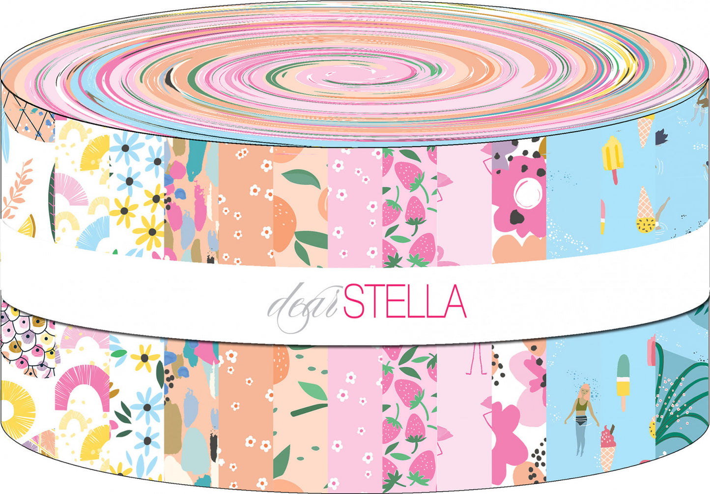 Pineapple Crush by Dear Stella Collection - Strip Roll (Expected January 2025)