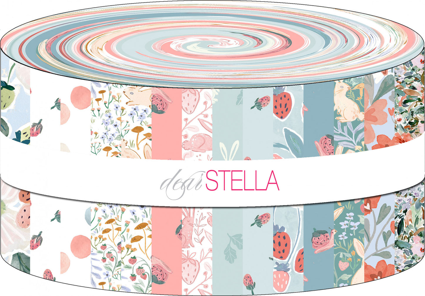 Strawberry Jam by Clara Jean Collection - Strip Roll (Expected March 2025)