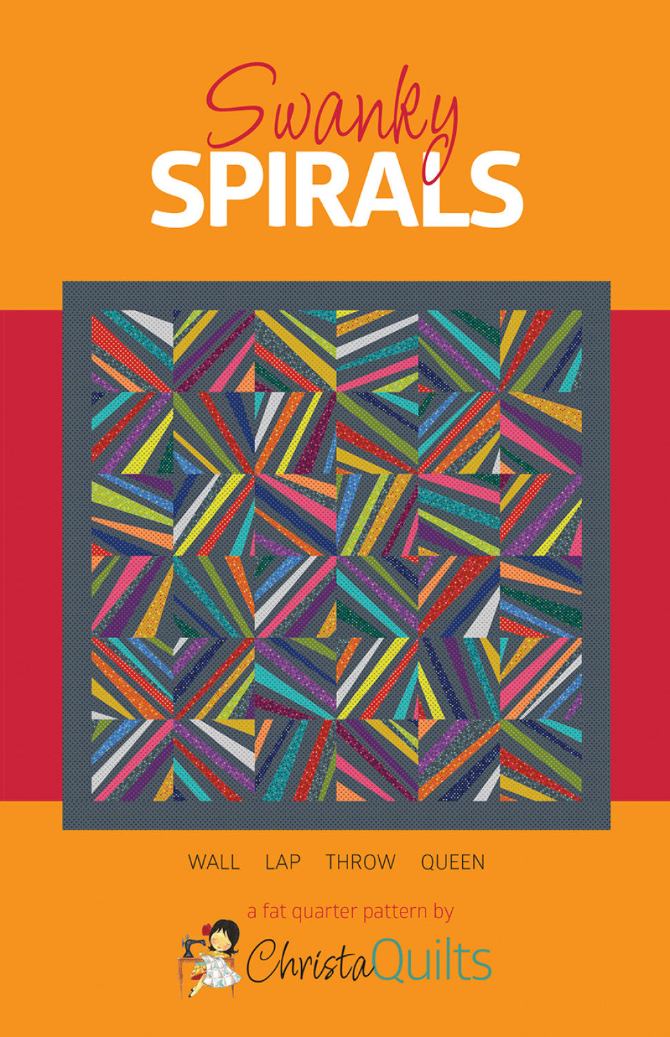 Swanky Spirals Quilt Pattern # CQI137