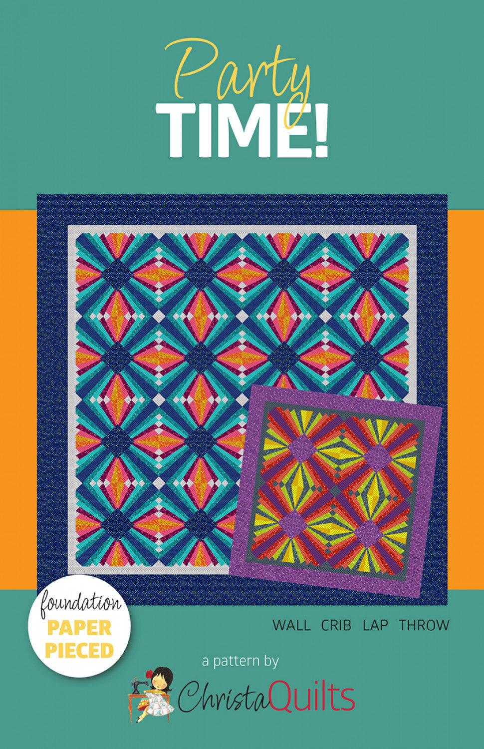 Party Time Quilt Pattern # CQI138 - Special Order