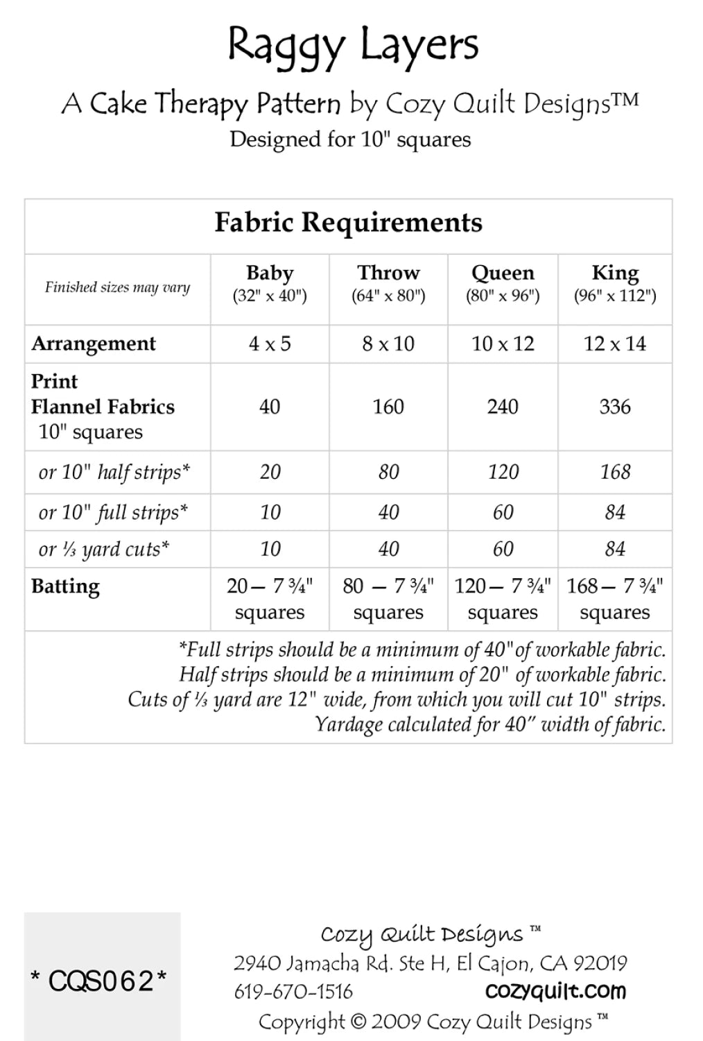 Chill Factor Flannel by Raquel Maciel : Raggy Layers Rag Quilt Kit