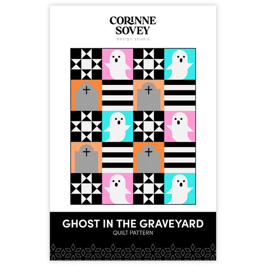 Ghost in the Graveyard Applique Quilt Pattern by Corinne Sovey Design Studio