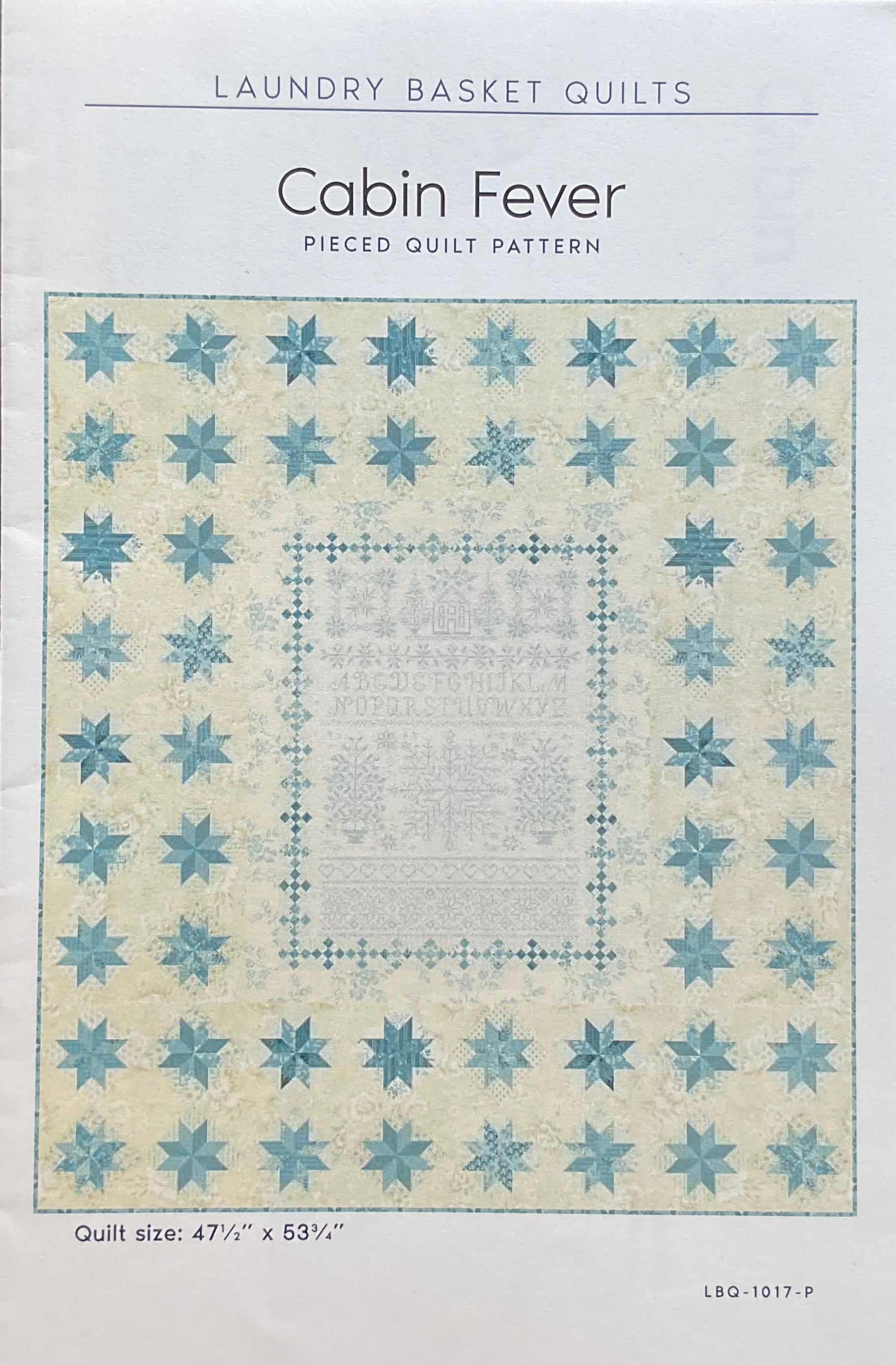Cabin Fever Quilt Pattern by Laundry Basket Quilts