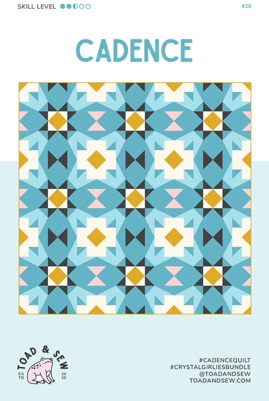 Cadence Quilt Pattern by Toad & Sew