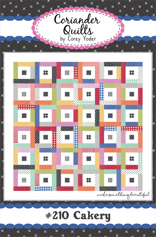 Cakery Quilt Pattern by Corriander Quilts - Special Order