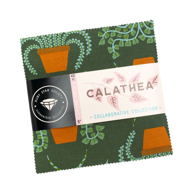 Calathea by Ruby Star Society : Charm Pack
