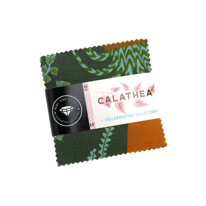 Calathea by Ruby Star Society Collaborative : Mini Charm Pack