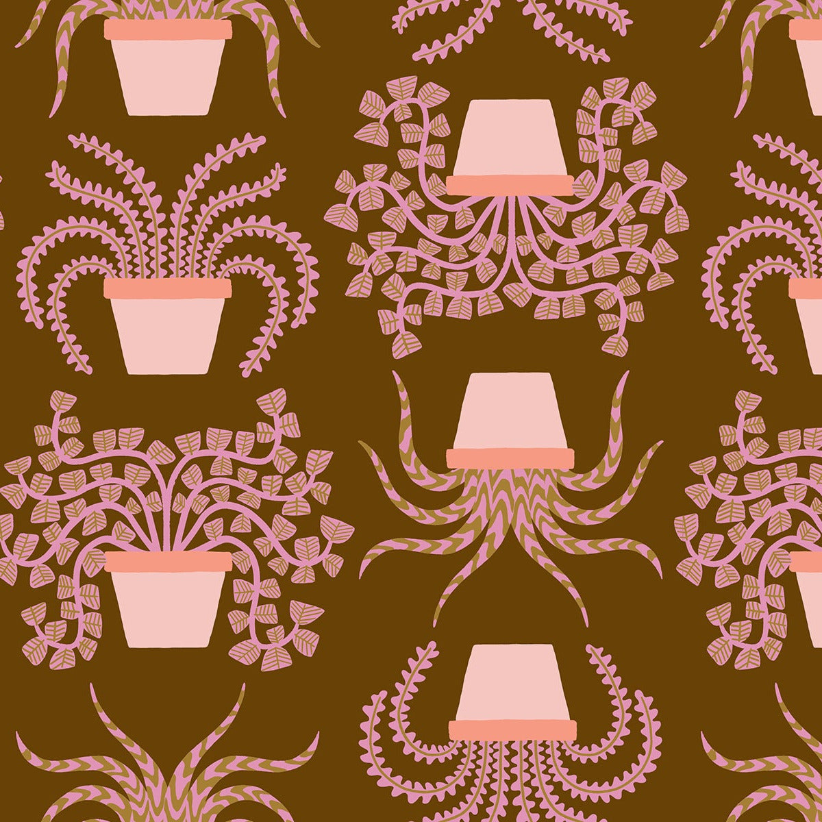 Calathea by Ruby Star Society Collaborative : Planties Cocoa RS5182 12