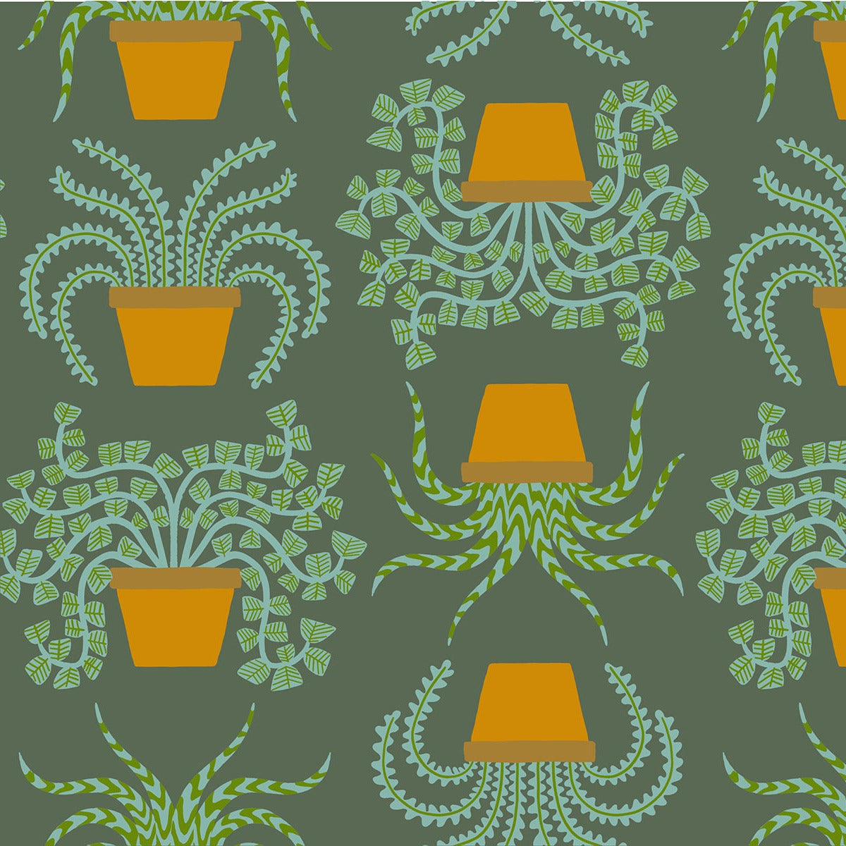 Calathea by Ruby Star Society Collaborative : Planties Seaweed RS5182 13