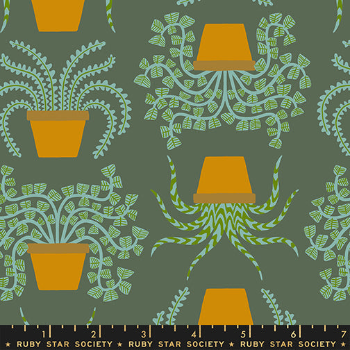 Calathea by Ruby Star Society Collaborative : Planties Seaweed RS5182 13