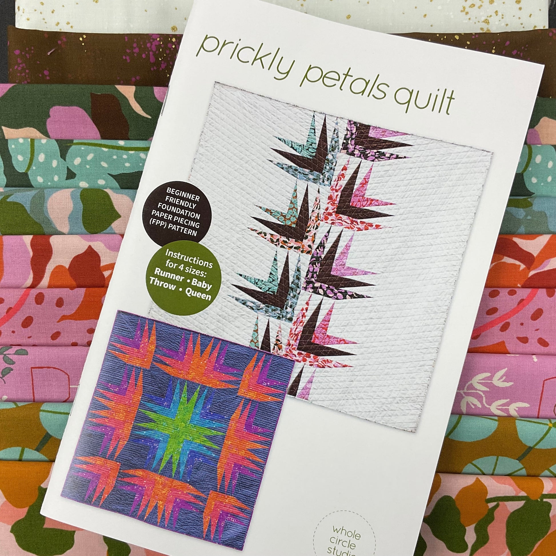 Calathea by Ruby Star Society Collaborative : Prickly Petals Quilt Kit