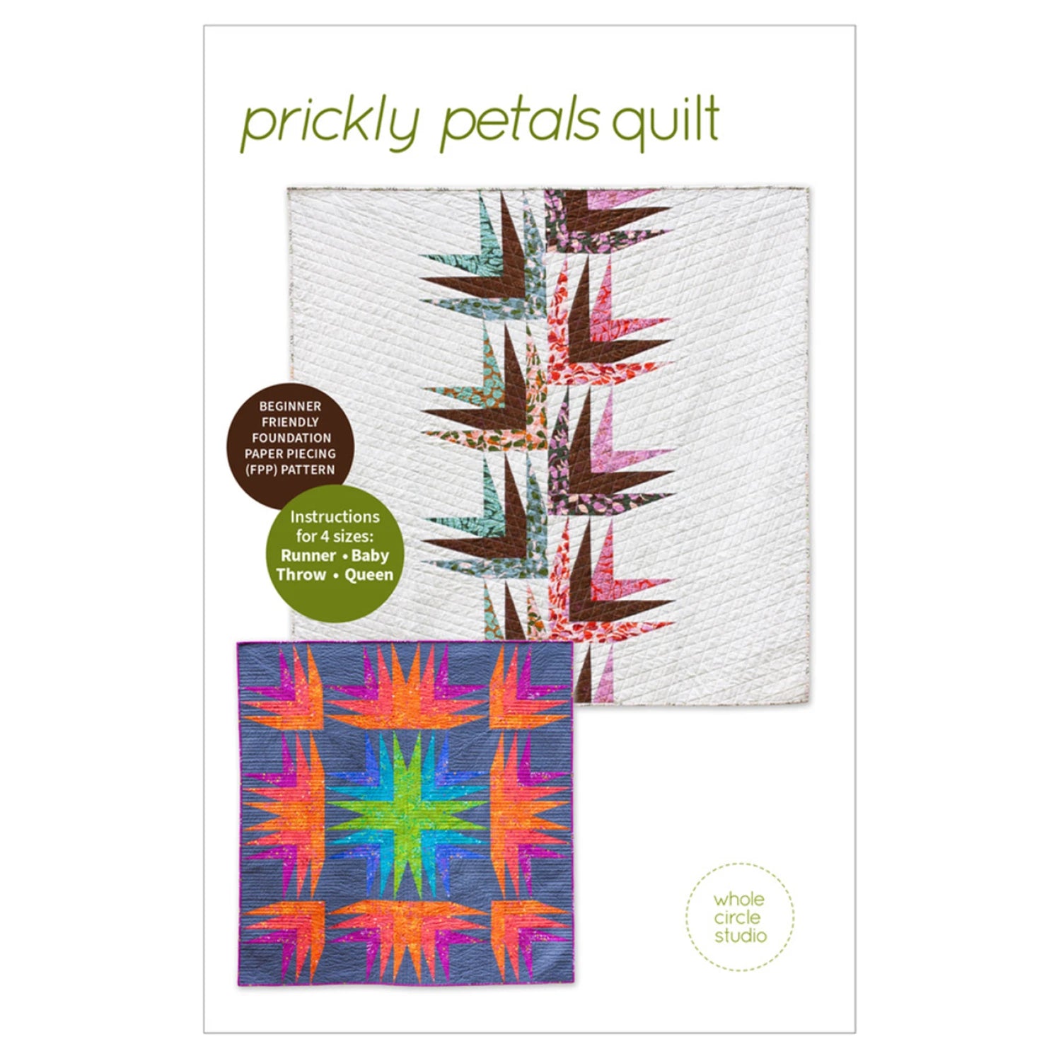 Calathea by Ruby Star Society Collaborative : Prickly Petals Quilt Kit