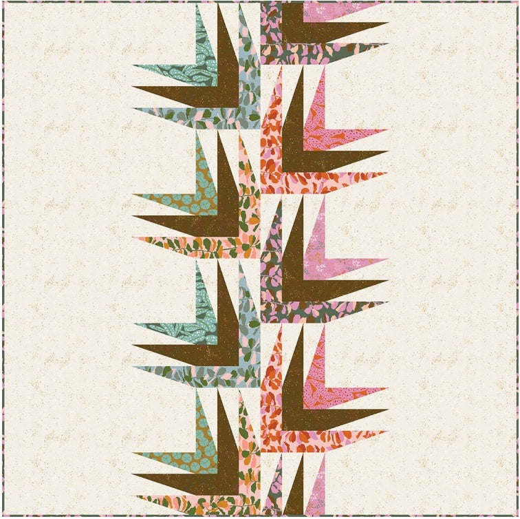 Calathea by Ruby Star Society Collaborative : Prickly Petals Quilt Kit